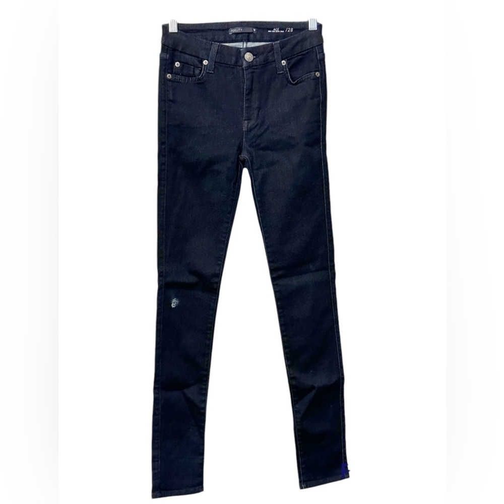 Fidelity Denim Ace Mid Rise Ultra Slim Blue Jeans Size 28